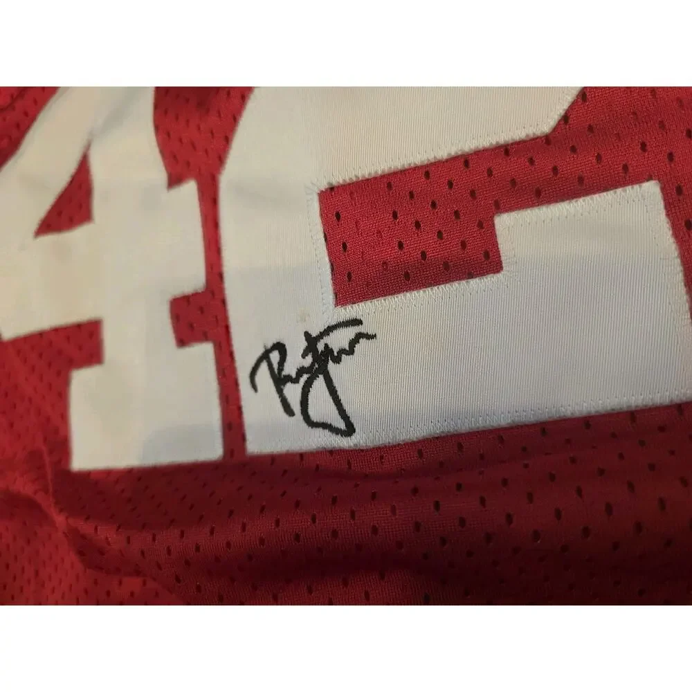 Rare Vintage SF “49ers of the Century” Jersey Jerry Rice Signed Sz 54 NO COA